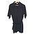COS Schwarzes Hemdkleid mit Gürtel