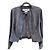 Christian Dior Wildlederjacke in Grau