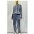 Christian Dior Wildlederjacke in Grau - Ansicht 12