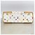 Borsa a spalla Louis Vuitton Monogram Multicolor Beverly MM Bianco - vista 3