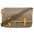 Borsa a tracolla Louis Vuitton Monogram Gibeciere GM Marrone