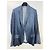 Autre Marque Blazer Laneus de viscosa azul - vista 2
