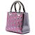 Dior Grigio Anselm Reyle Medium Cannage Lady Dior in agnello metallizzato Marrone Grigio antracite - vista 2