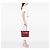 Tote Chanel Red CC em couro de vitelo matelassê com zíper frontal, cordão de ajuste e corrente Vermelho - vista 5