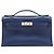Hermès Blue Swift Kelly Pochette 22