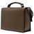 Borsa Bellechasse in pelle di vitello marrone media Saint Laurent Cachi - vista 2