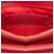 Pochette Valentino in pelle rossa con catena Rockstud Rosso - vista 5