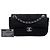 Chanel Black CC Ultra Stitch Mesh Flap Nero - vista 6