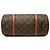 Louis Vuitton Marrone Monogram Papillon 30 - vista 3