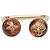 Anello Cocktail Fleur con Inclusione di Cristallo e Resina Dorata Louis Vuitton D'oro