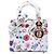 Dior Bianco Pelle di Vitello Piccolo Florilegio My ABCDior Lady Dior
