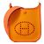 Hermès Orange Toile Officier e Swift Neo Evelyne 16 Arancione