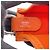 Hermès Orange Toile Officier e Swift Neo Evelyne 16 Arancione - vista 5