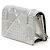 Dior Argento Baby Metallic Patent Microcannage Diorama Flap - vista 2