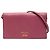 Gucci Pink Dollar Calfskin Swing Wallet On Strap
