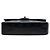 Chanel Black Small Classic Lambskin Double Flap Nero - vista 3