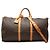 Louis Vuitton Marrone Monogram Keepall Bandouliere 60