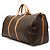 Louis Vuitton Marrone Monogram Keepall Bandouliere 60 - vista 2