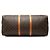 Louis Vuitton Marrone Monogram Keepall Bandouliere 60 - vista 3