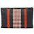 Clutch in pelle Bottega Veneta Nero Rosso - vista 2