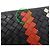 Clutch in pelle Bottega Veneta Nero Rosso - vista 9