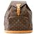 Zaino Louis Vuitton Monogram Montsouris GM Marrone