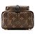 Zaino Louis Vuitton Monogram Palm Springs MINI Nero - vista 4