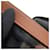 Céline Borsa Celine Triomphe Strap Box Leather Cammello  - vista 11