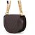 Borsa a Spalla con Catena Chanel Marrone - vista 2