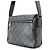 Borsa a tracolla Louis Vuitton Monogram Eclipse District PM Nero - vista 2
