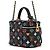 Borsa Louis Vuitton Monogram Game On Vanity PM Nero - vista 2