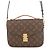 Borsa Louis Vuitton Monogram Pochette Métis MM M44875 Marrone