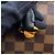 Borsa Louis Vuitton Damier Ebene Riverside Nero - vista 10