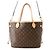 Borsa Tote Louis Vuitton Monogram Neverfull Inside Out MM Rosso