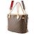 Borsa Tote Louis Vuitton Monogram Neverfull Inside Out MM Rosso - vista 2