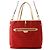 Borsa Tote Louis Vuitton Monogram Neverfull Inside Out MM Rosso - vista 7