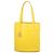 Salvatore Ferragamo Charming Small Leather Tote Bag Gelb