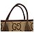 Gucci Jumbo GG Canvas Leder Tote Bag Braun Beige - Ansicht 12
