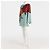 Autre Marque La DoubleJ Seidenkleid mit Blumenprint Rot Hellblau - Ansicht 4
