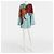 Autre Marque La DoubleJ Seidenkleid mit Blumenprint Rot Hellblau - Ansicht 5