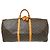 Borsa Keepall Louis Vuitton in tela Monogram 60 Marrone