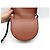 BORSA A MANO LOEWE HEEL DUO A894A01X02 IN PELLE MARRONE & NERO TRACULLA - vista 11
