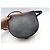 BORSA A MANO LOEWE HEEL DUO A894A01X02 IN PELLE MARRONE & NERO TRACULLA - vista 14