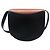 BORSA A MANO LOEWE HEEL DUO A894A01X02 IN PELLE MARRONE & NERO TRACULLA - vista 2
