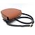 BORSA A MANO LOEWE HEEL DUO A894A01X02 IN PELLE MARRONE & NERO TRACULLA - vista 4