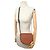 BORSA A MANO LOEWE HEEL DUO A894A01X02 IN PELLE MARRONE & NERO TRACULLA - vista 5