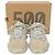 Baskets Adidas Yeezy 500 Salt en daim gris - vue 6