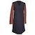 Theory Quennel Two-Toned Coat in Multicolor Virgin Wool Multiple colors