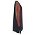 Theory Quennel Two-Toned Coat in Multicolor Virgin Wool Multiple colors - view 2