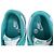 Sneakers Nike Dunk Low Clear Jade in pelle turchese - vista 10